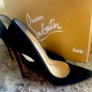 Christian louboutin suede so Kate 38.5